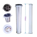 PVC PVDF içi boş fiber membran su filtresi UF4040