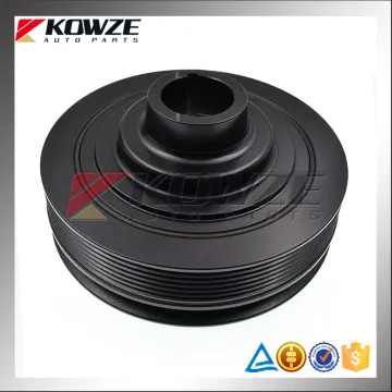 Original Crankshaft Pulley For Mitsubishi Pajero Montero Sport Triton L200 KG4W KH4W KA4T KB4T 4D56 1104A013