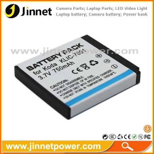 Replacement Battery For Kodak Easyshare M320 M340 Benq E1050 L1050 Klic-7001 