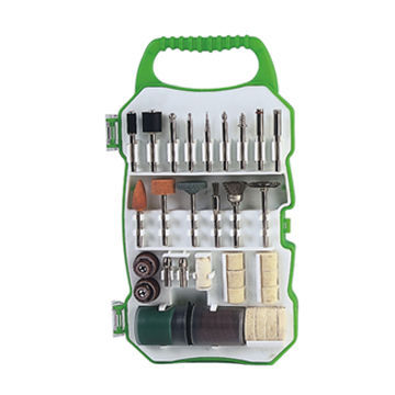 70-piece rotary accessories set with grinding stones