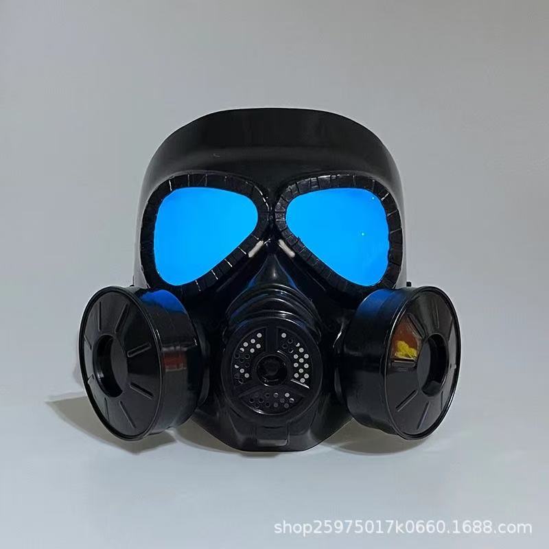 LED Glow Toxic Gas Costume Mask