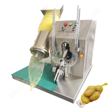 Limon ve Sarımsak Paketleme Makinesi - Sosis örgü torbası Net Ambalaj Ticari Ekipmanları