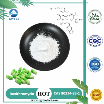 Bahan Baku Farmaseutikal CAS 80241-83-1 Roxithromycin