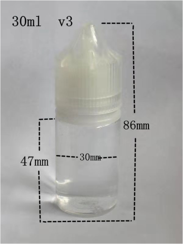 30ml PET bottle for liquid