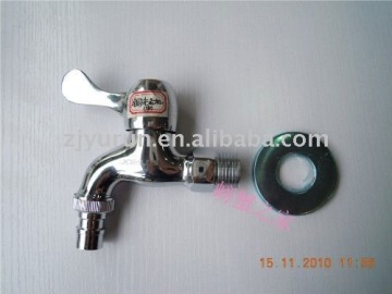 brass quick open washing machine faucet