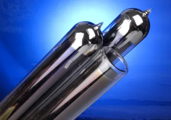 Evacuated tube for solar thermal system