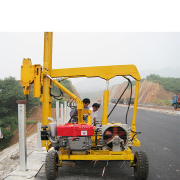 2021 Hot Sale Hydraulic Guardrail Installation Excavator Pile Driver