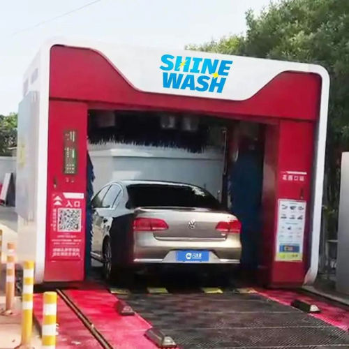 Système de lavage de voitures entièrement automatique entièrement automatique
