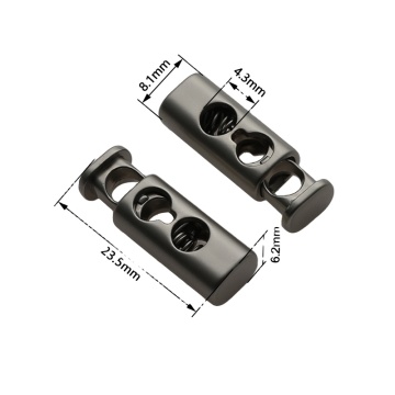2021 Hot Selling High Quality Customizable Adjustable Zinc Alloy Spring Rope Plug Lock Bag