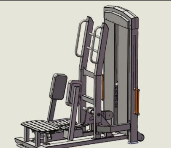 commercial Standing hip abductor