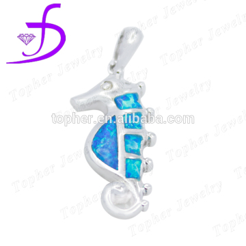 wholesale opal pendant bulk sale hippocampus shaped opal pendant