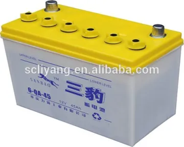 Rechargeable 12V 45ah lead acid tricycle battery batteries