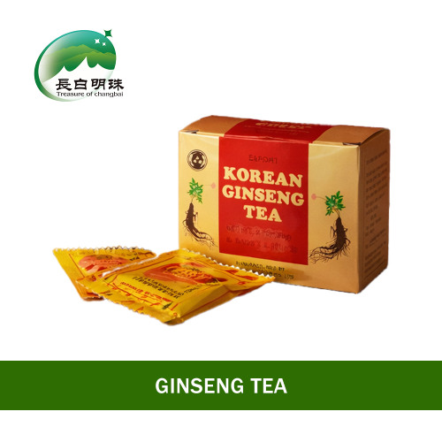 Здоровый питательный чай с женьшенем