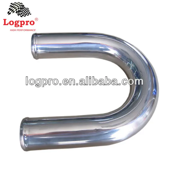 180 degree elbow Auto Aluminum Pipe for auto air conditional OD:13mm-127mm