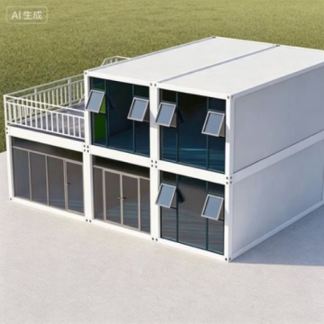 Sunlit Folding House with Dual-Panel Insulated Walls