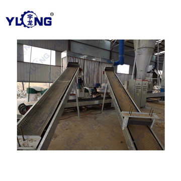 Máquina de Pellets de Biomassa Yulong e Equipamentos de Resfriamento