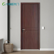 Porte en bois d&#39;origine ouverte à plat