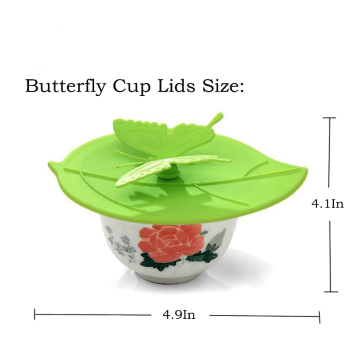 Creative Butterfly Silicone Cup-deksels