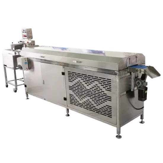 Small Chocolate Coating Machine with Cooling Tunnel for Professional Use