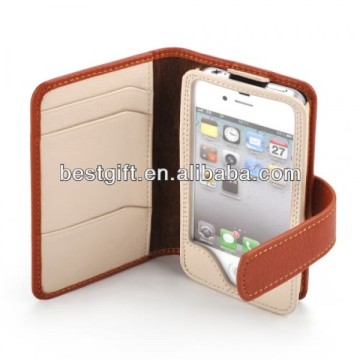 wallet leather mobil phone case phone wallet leather holster