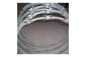 Galvanized Double Concertina Razor Barbed Wire