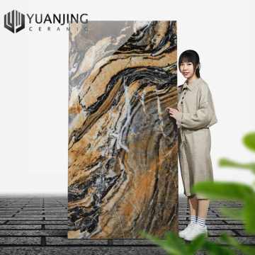 카자 리아의 세련된 유약 900x1800mm 세라믹 타일 : 대리석, 도자기 및 소결 돌 바닥재 솔루션