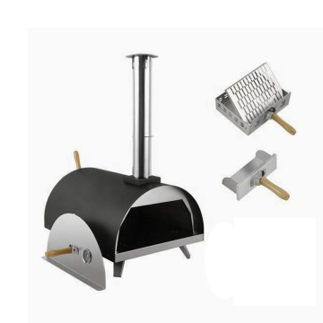 AUPLEX OEM Horno para Pizza Stainless Steel Outdoor Gas Burner Grills BBQ Wood Fired Home Pizza Oven