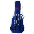 42 &quot;Borsa per chitarra acustica (design blu scuro e costiero)