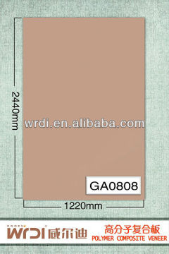 glossy polymer board for kitchen cabinet