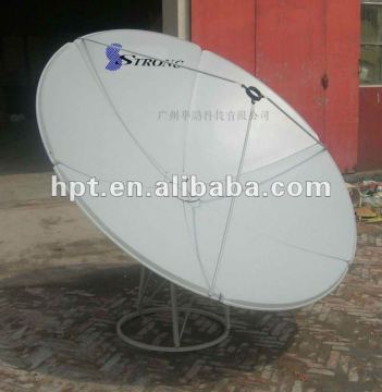 1.8m C-band satellite dish antenna, tv dish satellite antenna dvb tv antenna