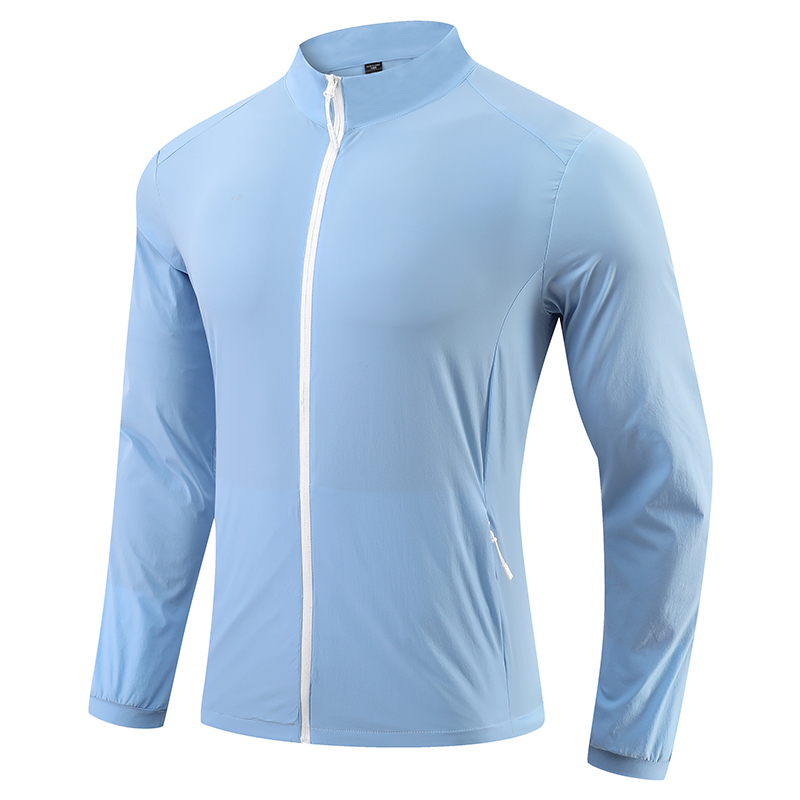 Heren met lange mouw paardensport anti-uv shirts baselayer tops