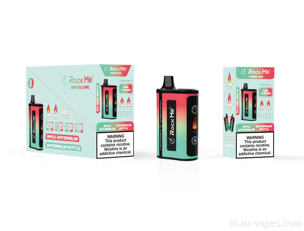 ROCK ME 30K 30000 พัฟได้ทิ้ง vape wholesale