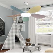 Ventilateur plafonnier couleur pour chambre d&#39;enfant