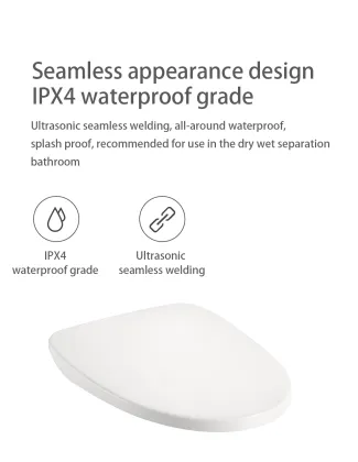 Smartmi Heating Toilet Seat Cover - Waterproof Heated Seat
