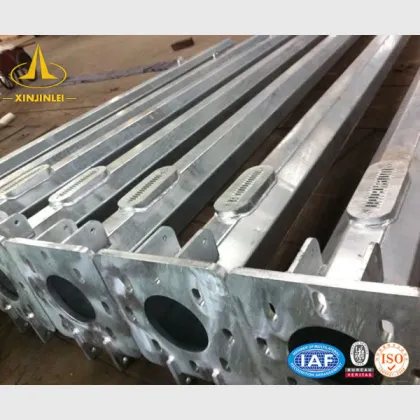 14M Lighting Fixtures Columns With Octagonal Poles