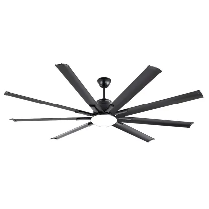 Aluminum Blades Large Industrial Ceiling Fan with Light