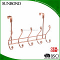 Over Door Coat Hooks metal wire clothes hook for hanging coat Supplier