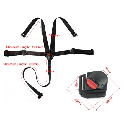 Far Europe Five Point Baby Safety Seat Belt