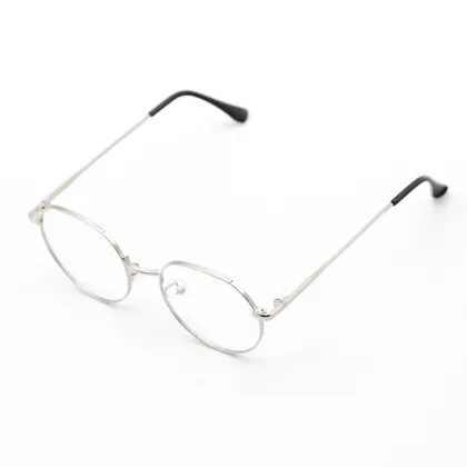 New Design Ready Silver Metal Optical Eyewear for Myopia
