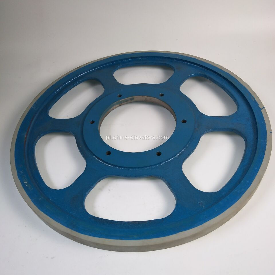 Polia de acionamento do corrimão GAA265AT1 692 mm para caminhadas em movimento OTIS