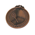 バドミントンのパーソナライズメタルメダル