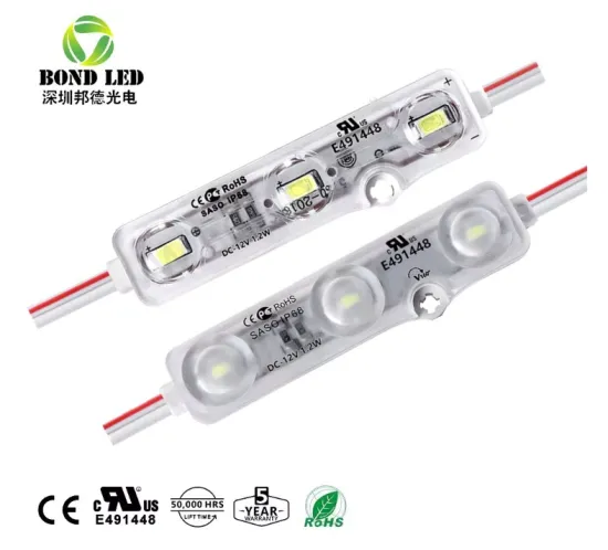 1.2W DC12V LED Module SMD5730 5050 2835 for Window Lighting with Track