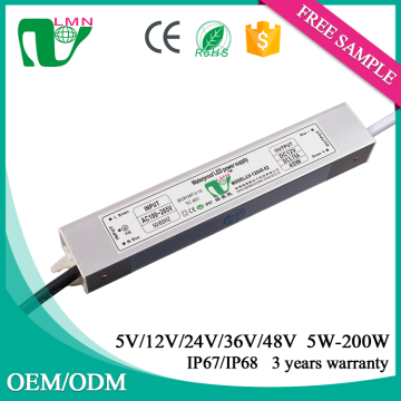 12V 45W 3.75A waterproof constant voltage led driver