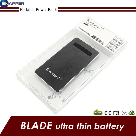 Aluminum metal magic cube shape power bank 7800mah with digital display