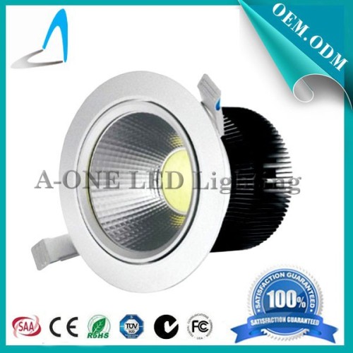 2015 new designed 3year guarantee cob 18-22w dimmable led downlight