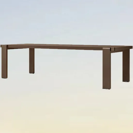 Sleek Modern Aluminum Patio Furniture for Durable Outdoor Dining