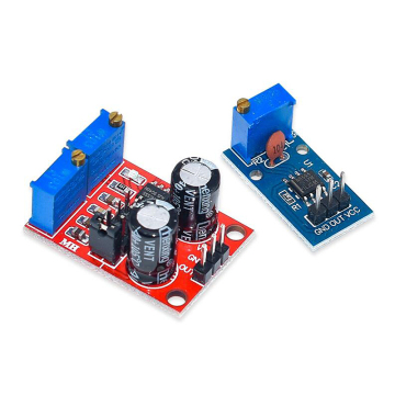 5V-12V NE555 พัลส์ความถี่รอบการทำงานรอบการปรับโมดูลคลื่นสแควร์คลื่นเครื่องกำเนิดสัญญาณสำหรับ Arduino Smart Car