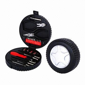 24-piece repairing tools kit, steel