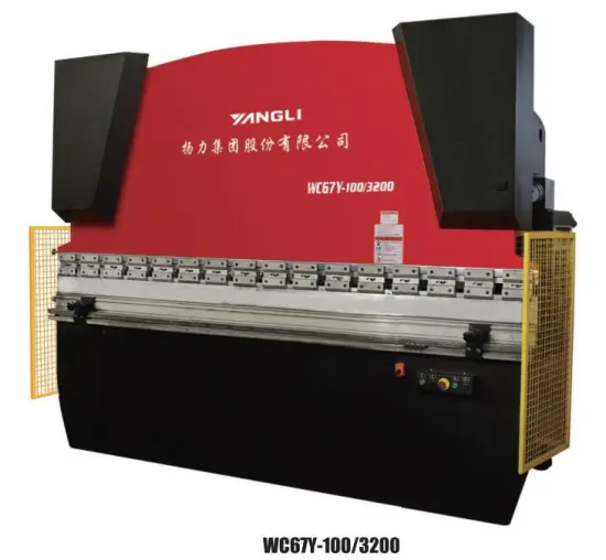 Vintage Steel Manual Press Brake with Automatic Bending Function