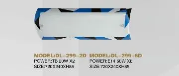 Decoration mirror lamps